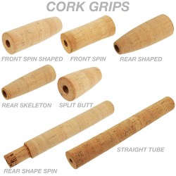 CORK FRONT AND REAR GRIPS